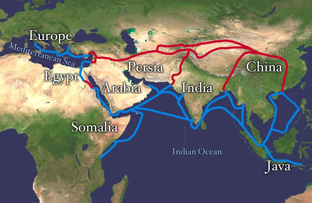 Silk_route map