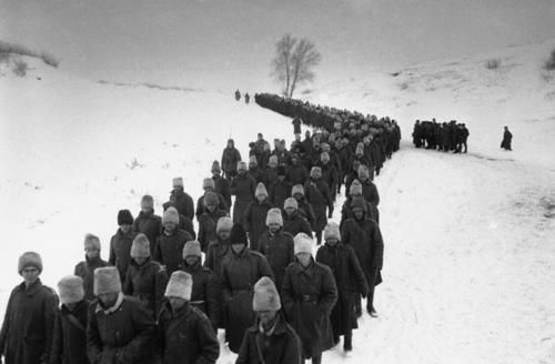Romanian Army POWs from Battle of Stalingrad, February 3, 1943.